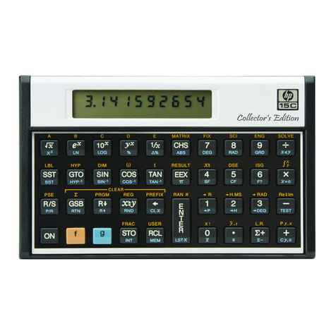 HP 15C User guide
