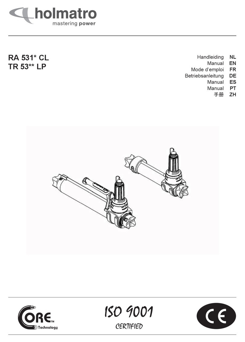 Holmatro RA 531 CL Series manual