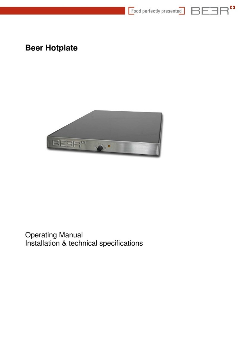 BEER 1/1 GN operating manual