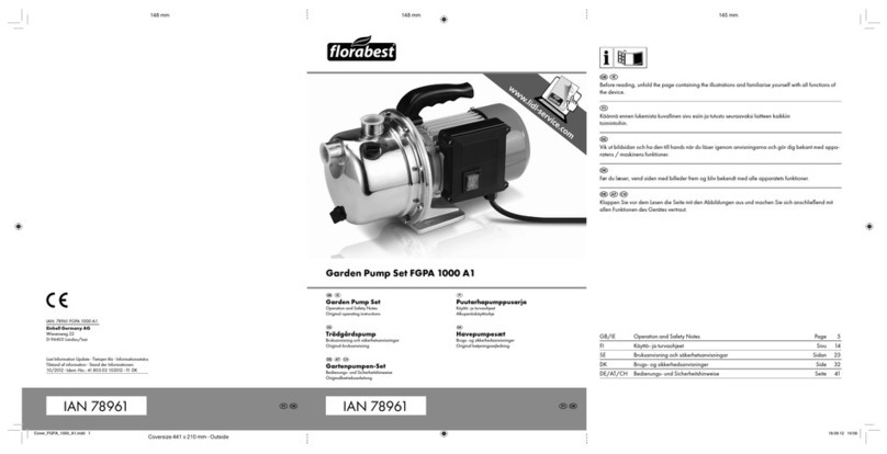 FLORABEST Set FGPA 1000 A1 Operation and safety notes