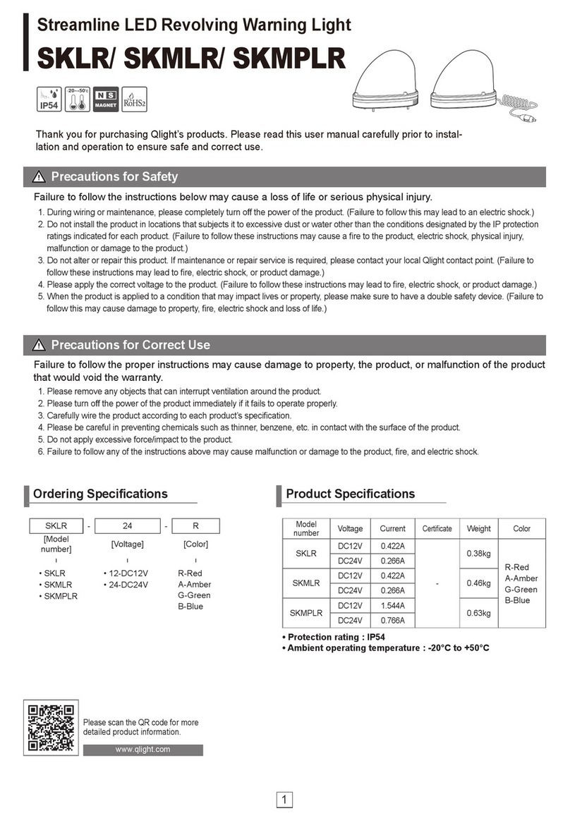 Qlightec SKLR quick start guide