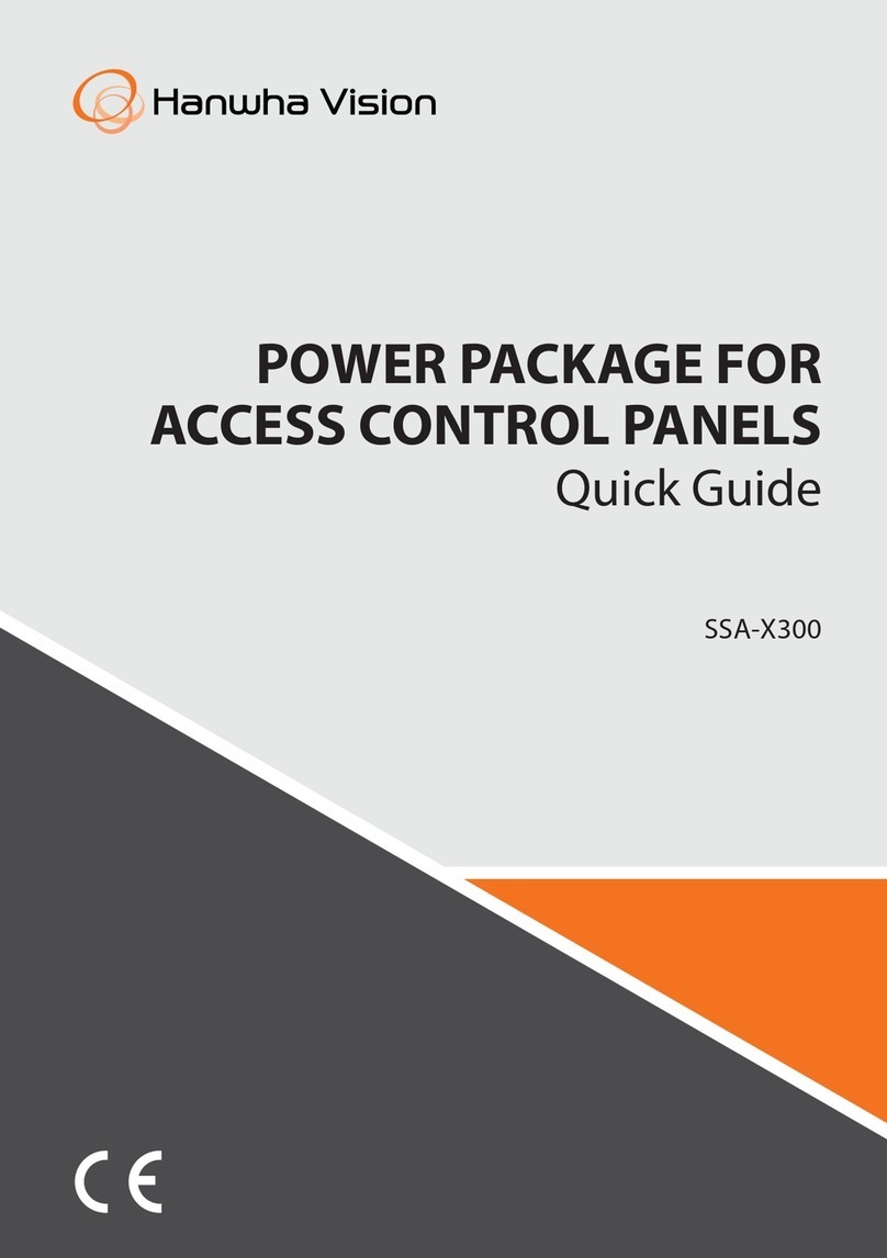 Hanwha Vision SSA-X300 quick guide