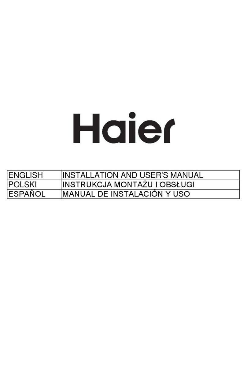 Haier I-Link HADG6DS2XWIFI User manual