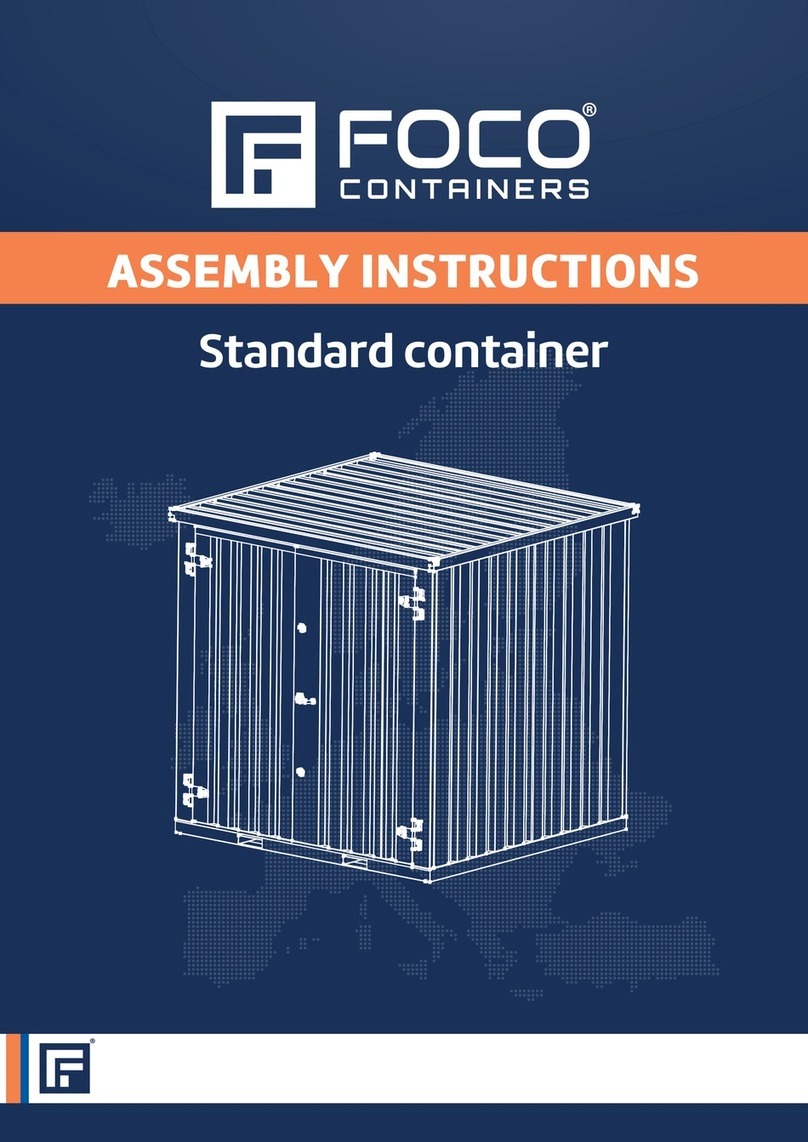 FOCO Standard container Assembly instructions