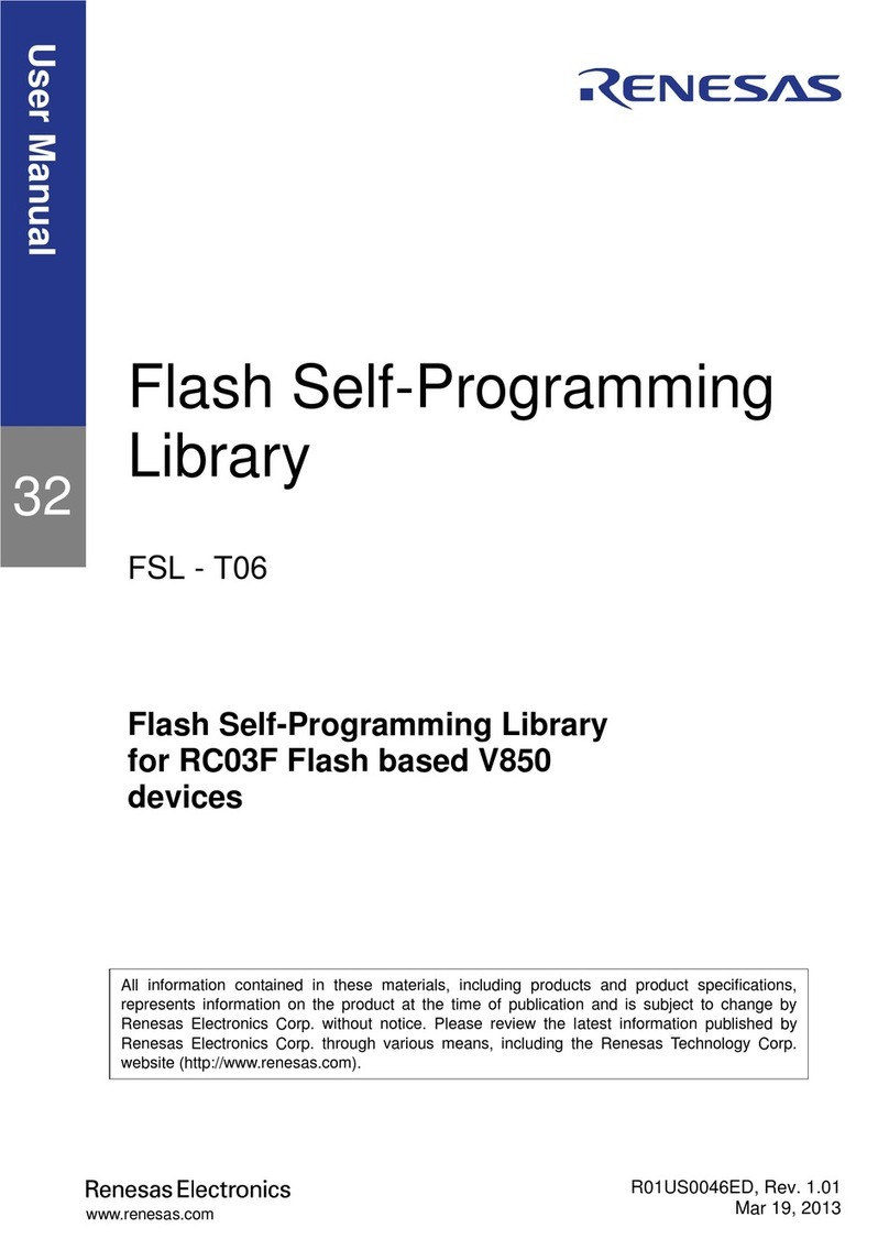 Renesas FSL-T06 User manual