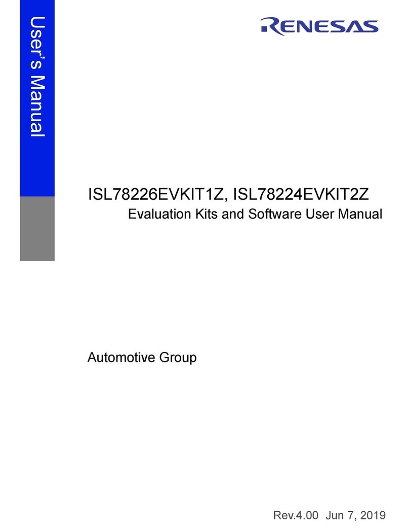 Renesas ISL78226EVKIT1Z User manual