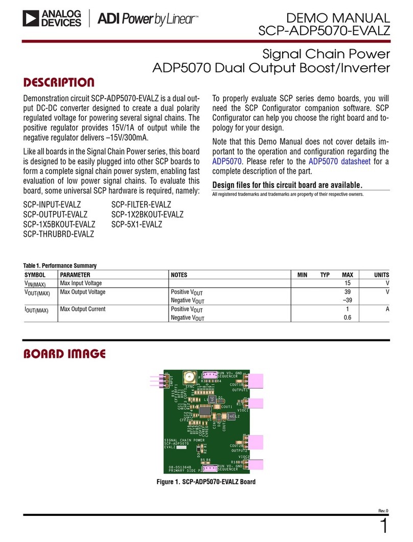 Analog Devices Linear ADP5070 Quick setup guide