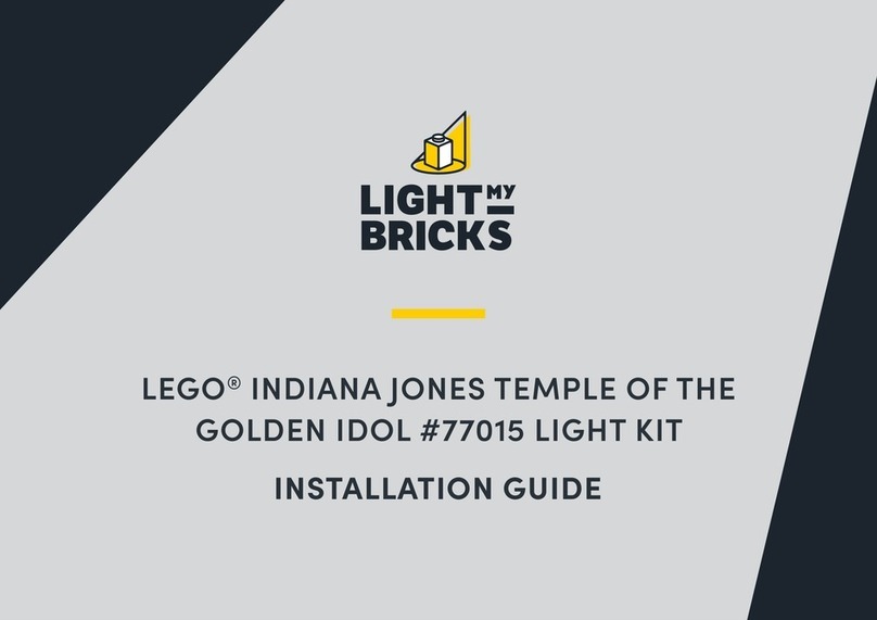 Lightmybricks LEGO INDIANA JONES TEMPLE OF THE GOLDEN IDOL 77015 LIGHT... User manual Lightmybricks LEGO INDIANA JONES TEMPLE OF THE GOLDEN IDOL 77015 LIGHT... User manual
