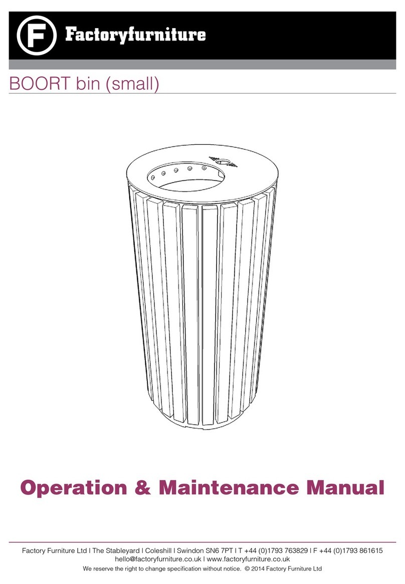Factoryfurniture BOORT bin small Manual