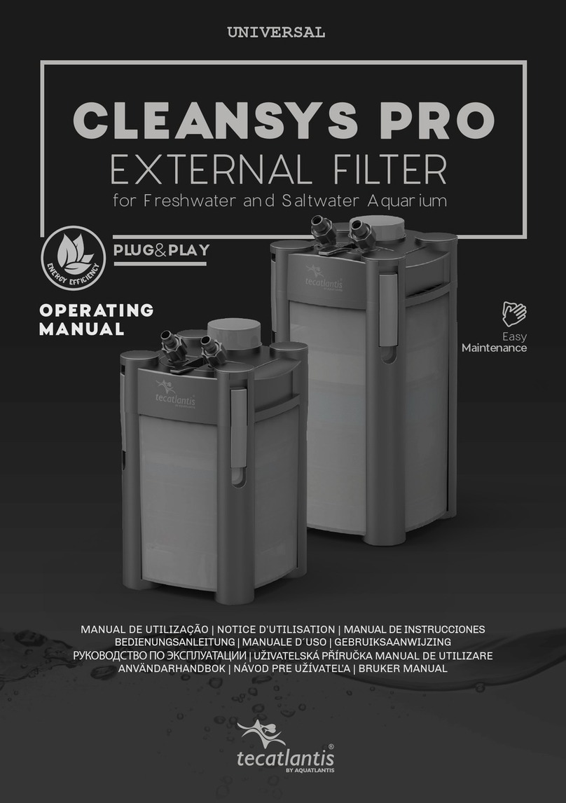Aquatlantis tecatlantis CLEANSYS PRO operating manual