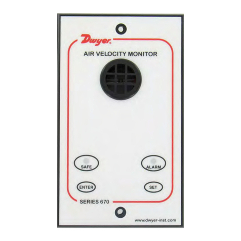 Dwyer Instruments 670 Series User manual