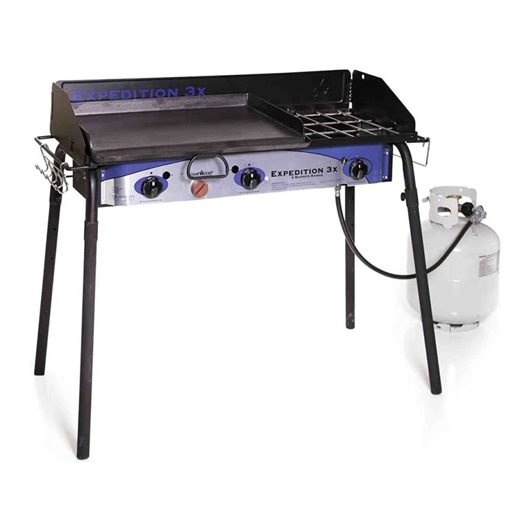 Camp Chef Expedition 3X TB-90LWC09 user manual