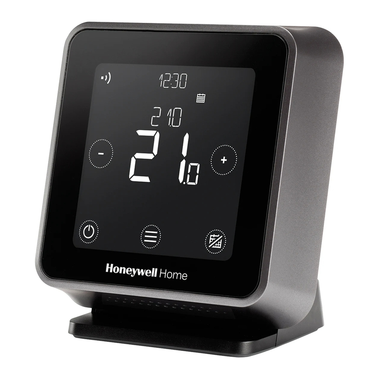 Honeywell T6R-HW installation guide