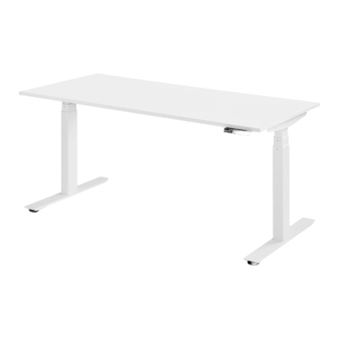 ergonofis Shift Desk Ergo frame installation guide