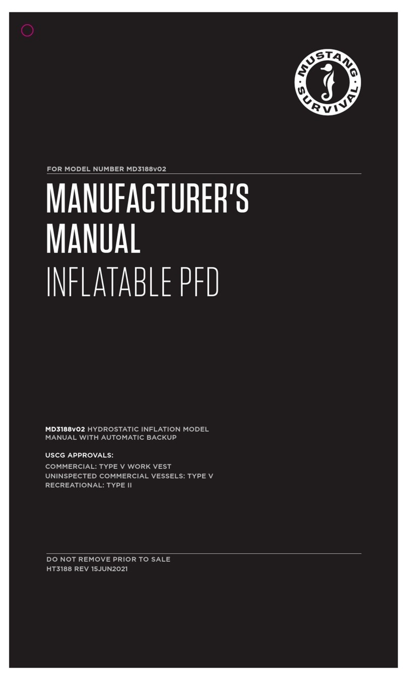 Mustang Survival MD3188v02 User manual