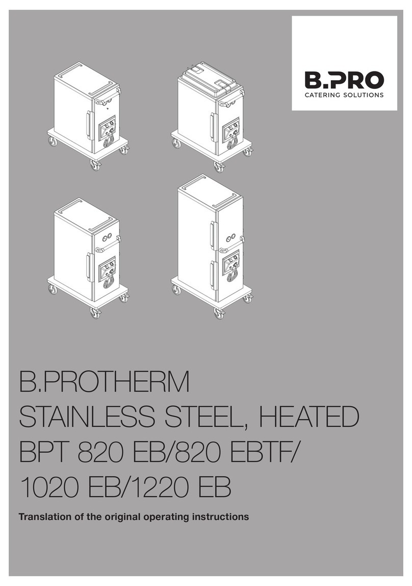 B.Pro B.PROTHERM BPT 820 EB Translation of the original operating instructions B.Pro B.PROTHERM BPT 820 EB Translation of the original operating instructions