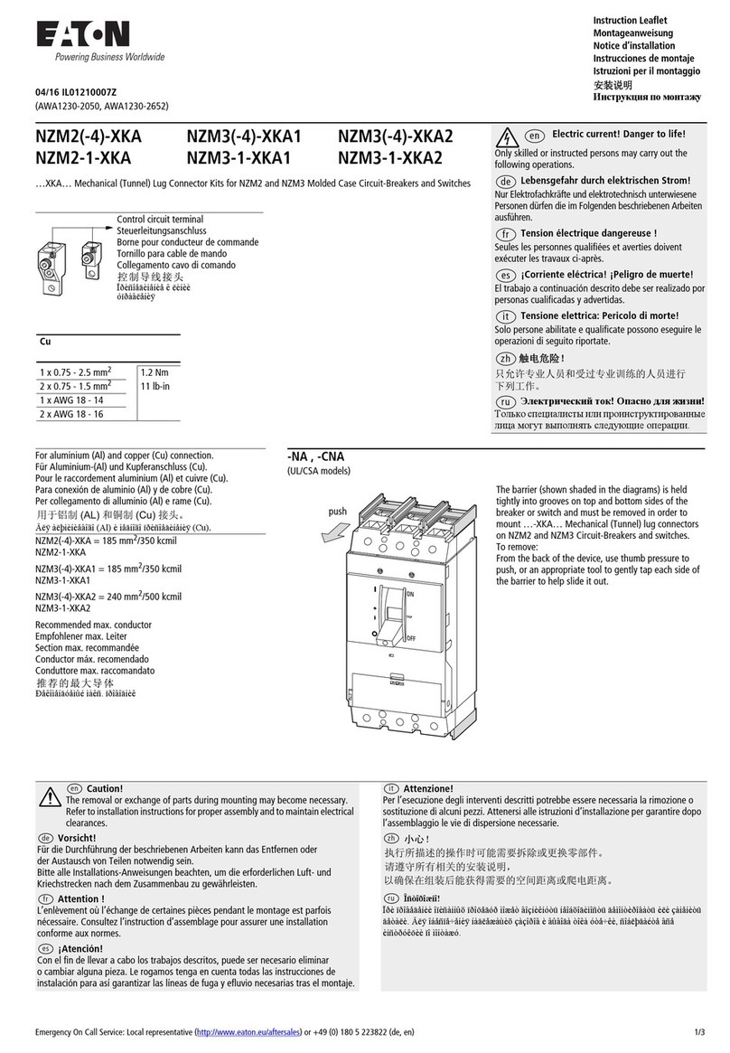Eaton NZM2-4-XKA Manual