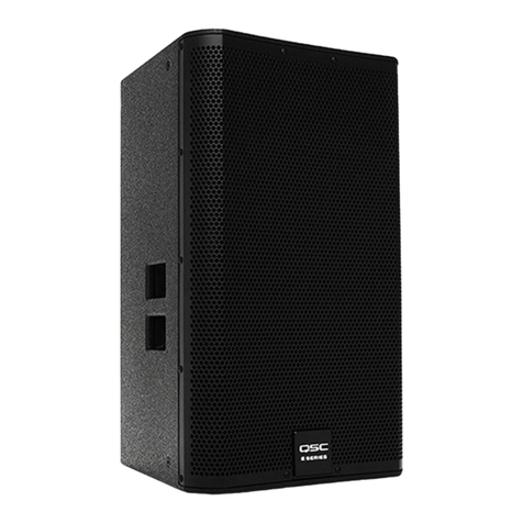 QSC E Series User manual