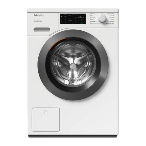 Miele WED325 WCS operating instructions