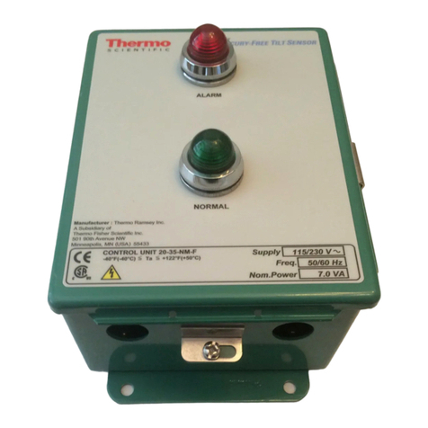 Thermo Ramsey PRO-LINE 20-35U instruction manual Thermo Ramsey PRO-LINE 20-35U instruction manual