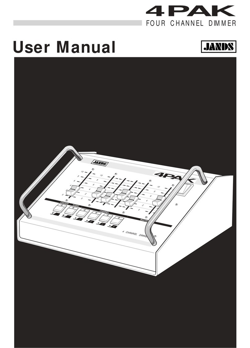 Jands 4PAK user manual