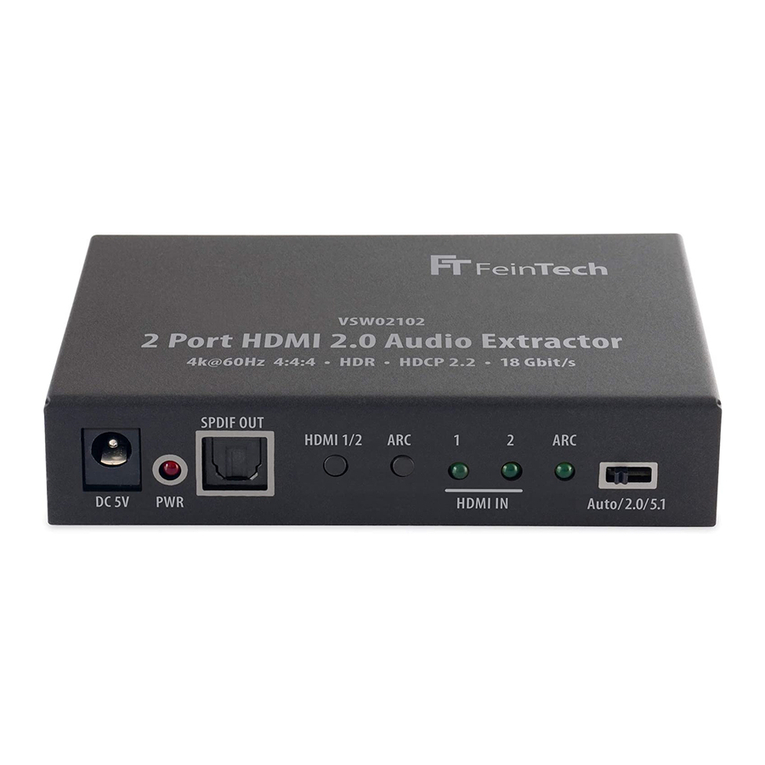 FeinTech VSW02102 user manual