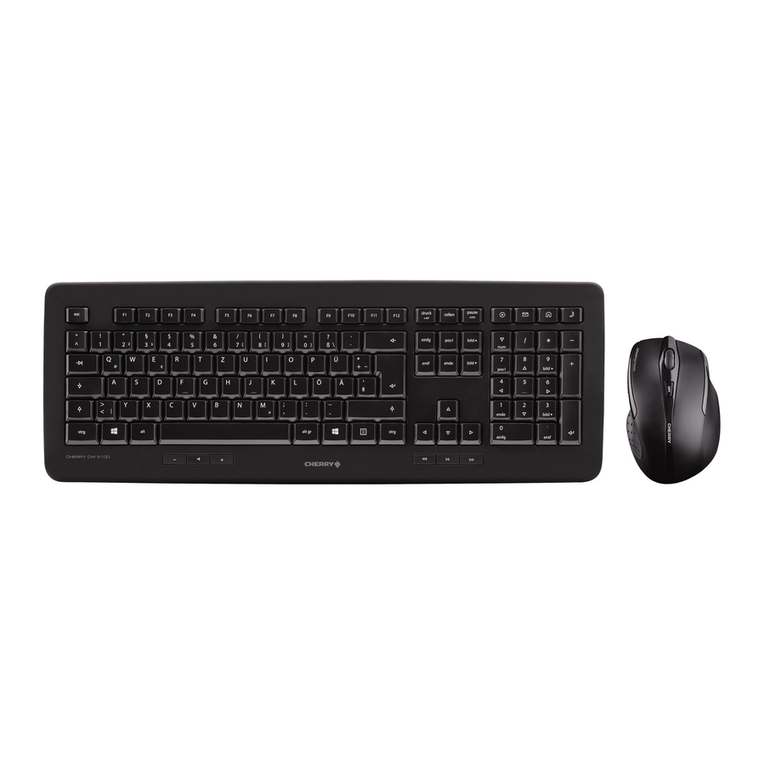 Cherry DW 5100 user manual