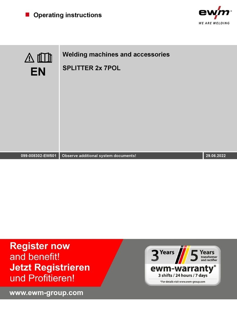 EWM SPLITTER 2x 7POL User manual