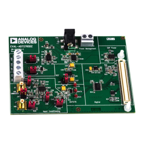 Analog Devices EVAL-AD7276SDZ user guide