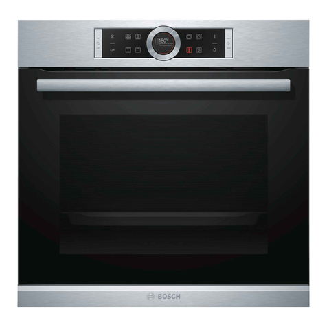 Bosch HBG632B 1 Series User manual