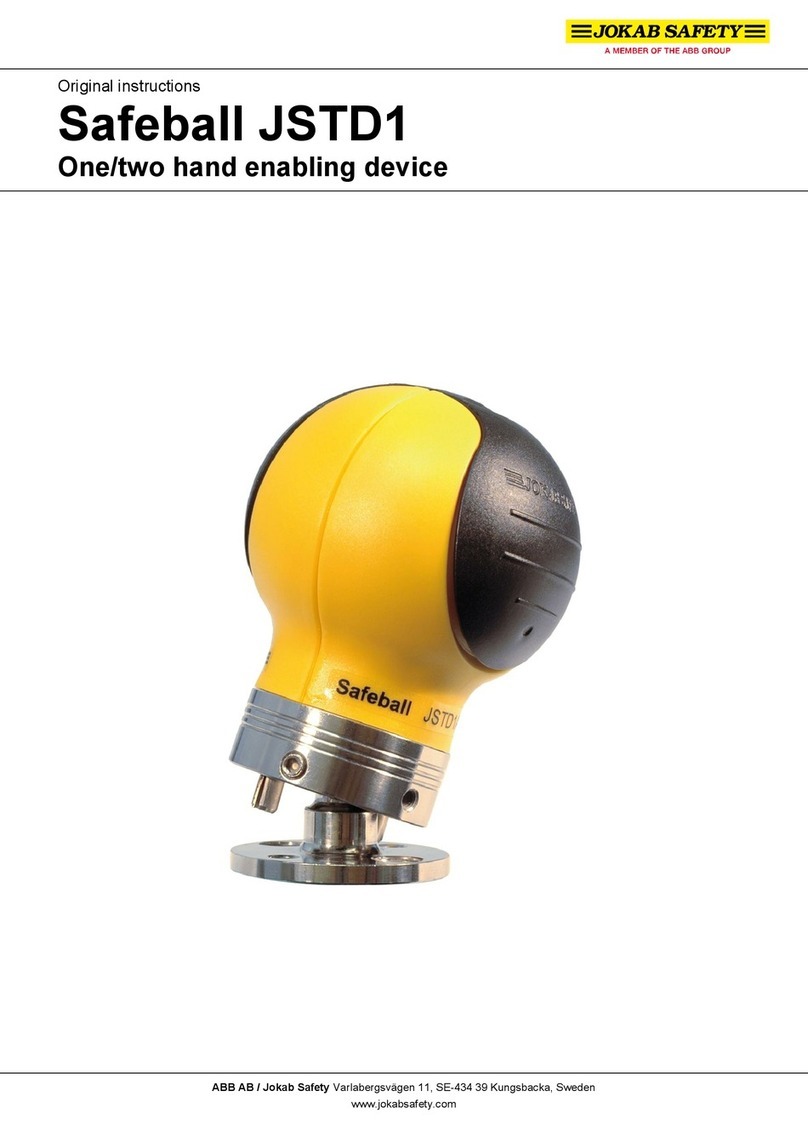 ABB Jokab Safety Safeball JSTD1 Original instructions