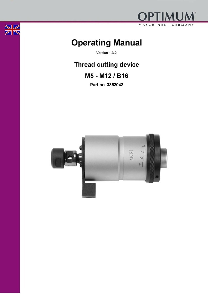 Optimum M5 operating manual Optimum M5 operating manual