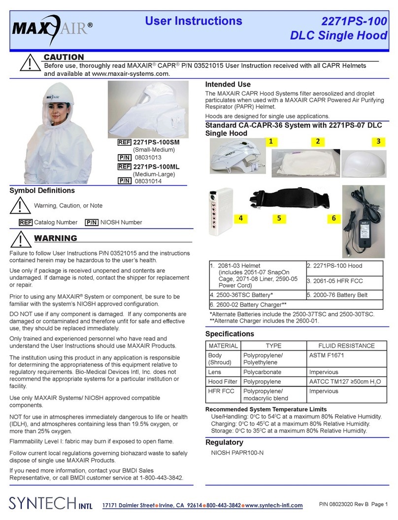 Syntech MAX AIR 2271PS-100 User manual