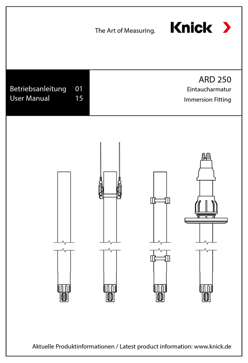 Knick ARD 250 user manual Knick ARD 250 user manual
