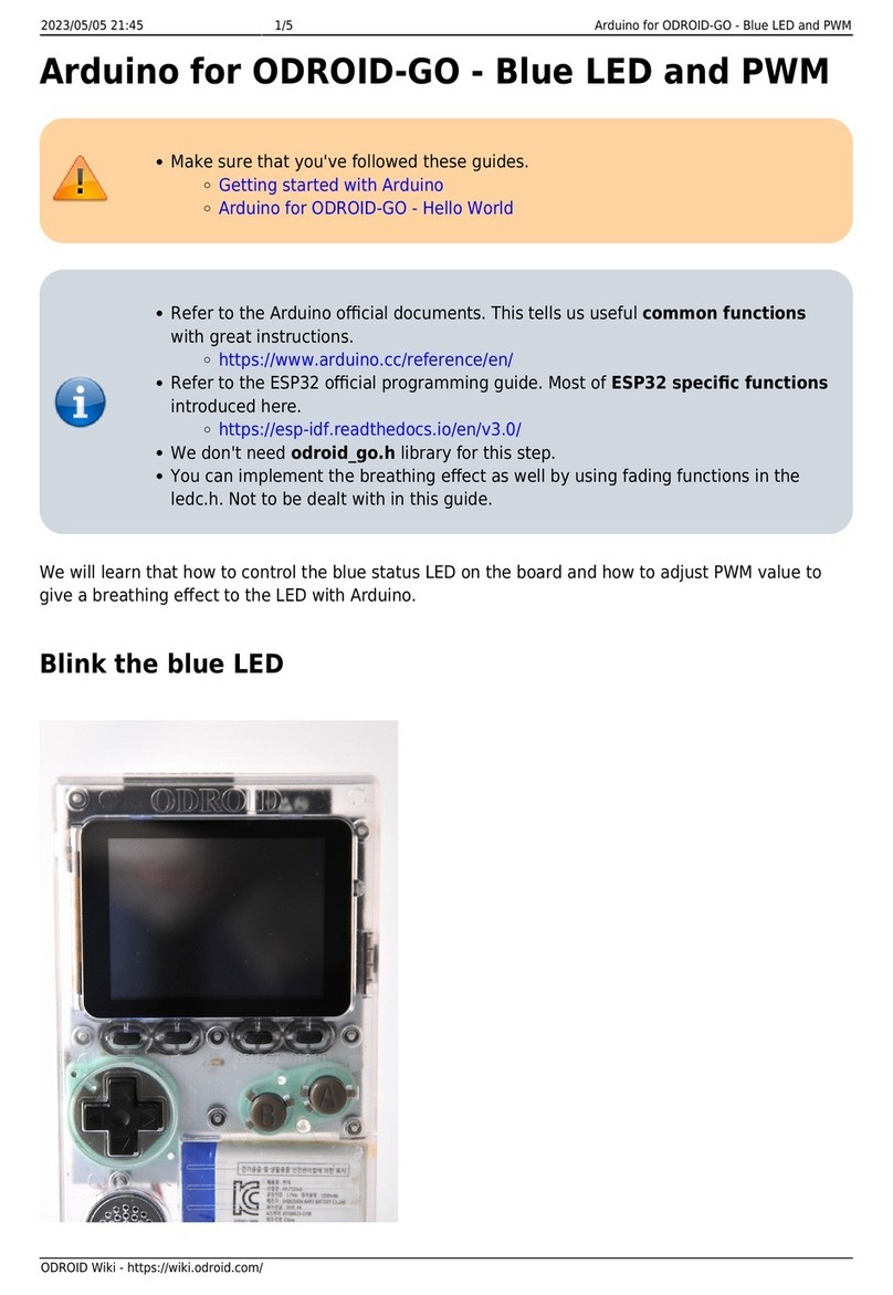 ODROID ODROID-GO manual