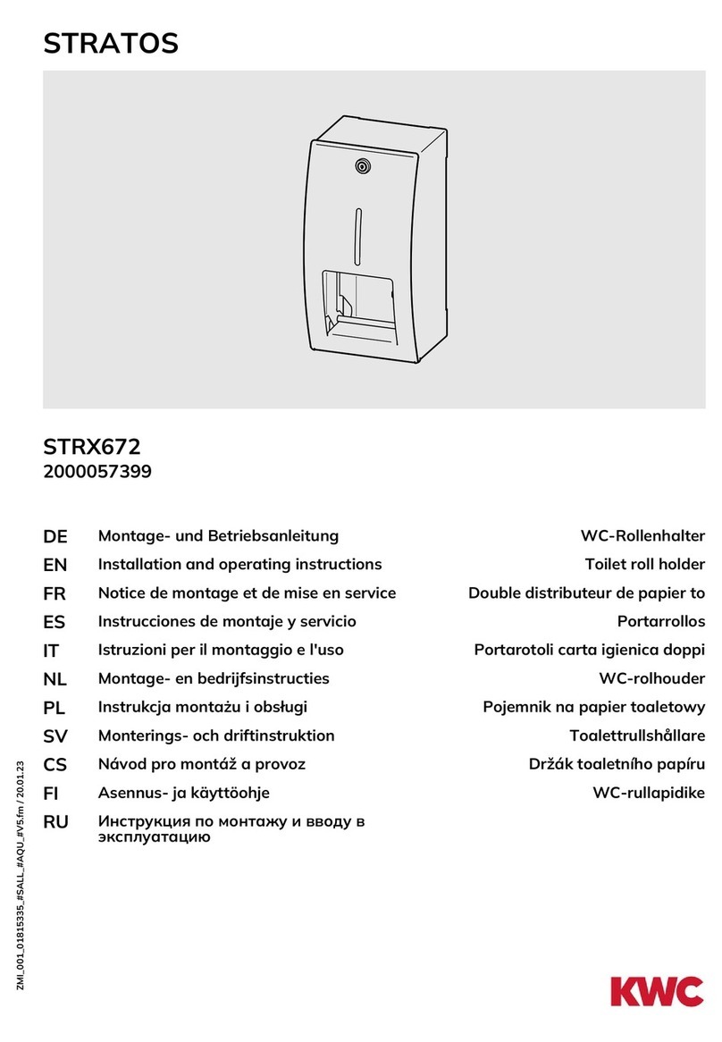 KWC STRATOS STRX672 User manual