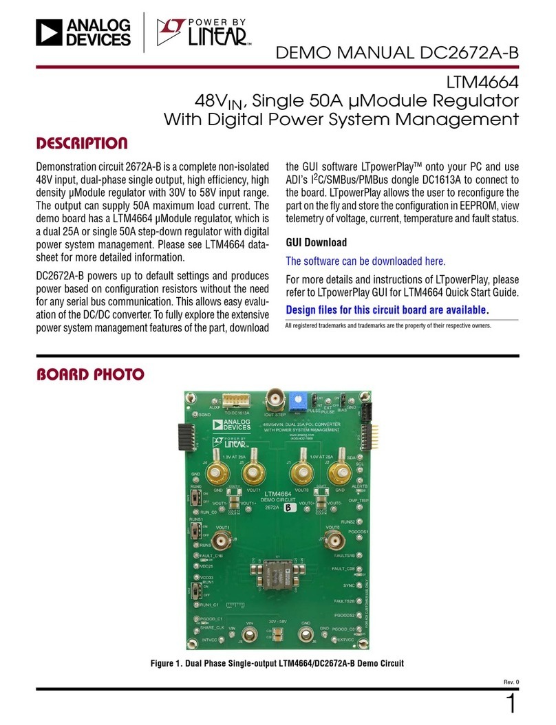 Linear Analog Devices LTM4664 manual