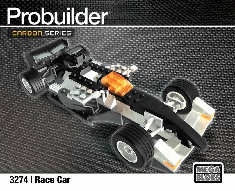 Mega Bloks Probuilder CARBON Series instructions