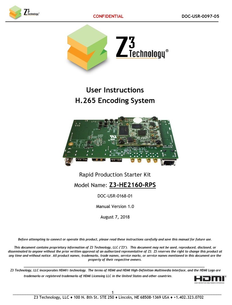 Z3 Technology Z3-HE2160-RPS User manual