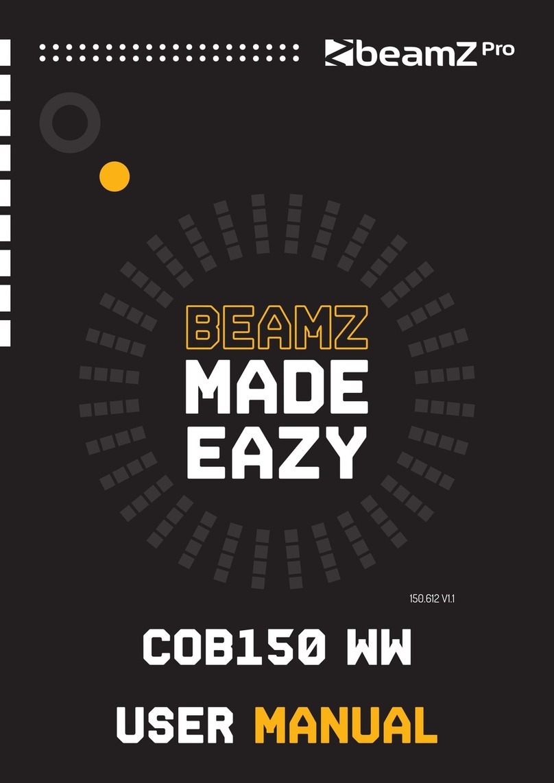 Beamz COB150WW user manual