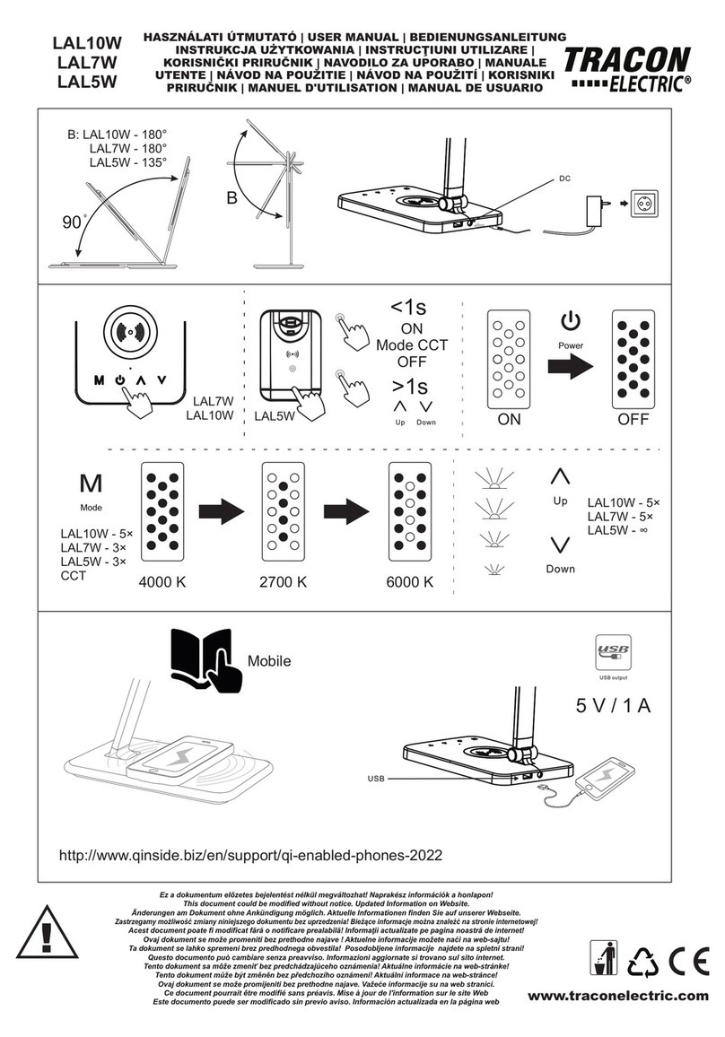 Tracon Electric LAL10W user manual