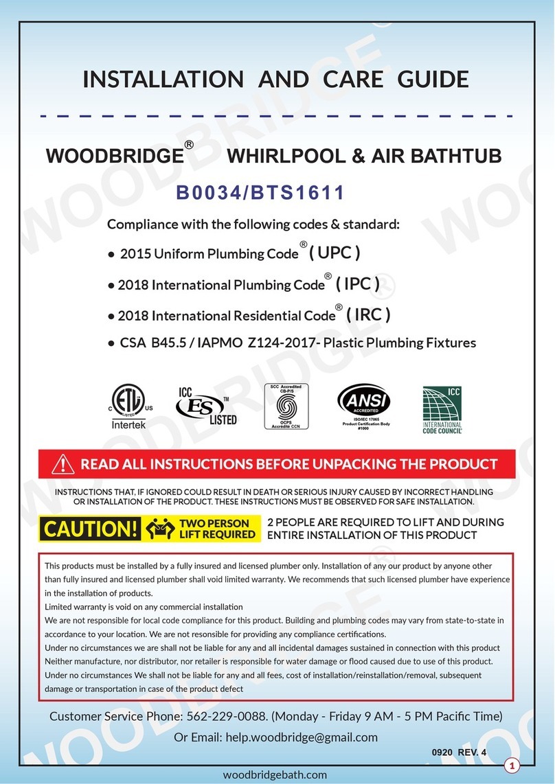 Woodbridge B0034 Assembly instructions