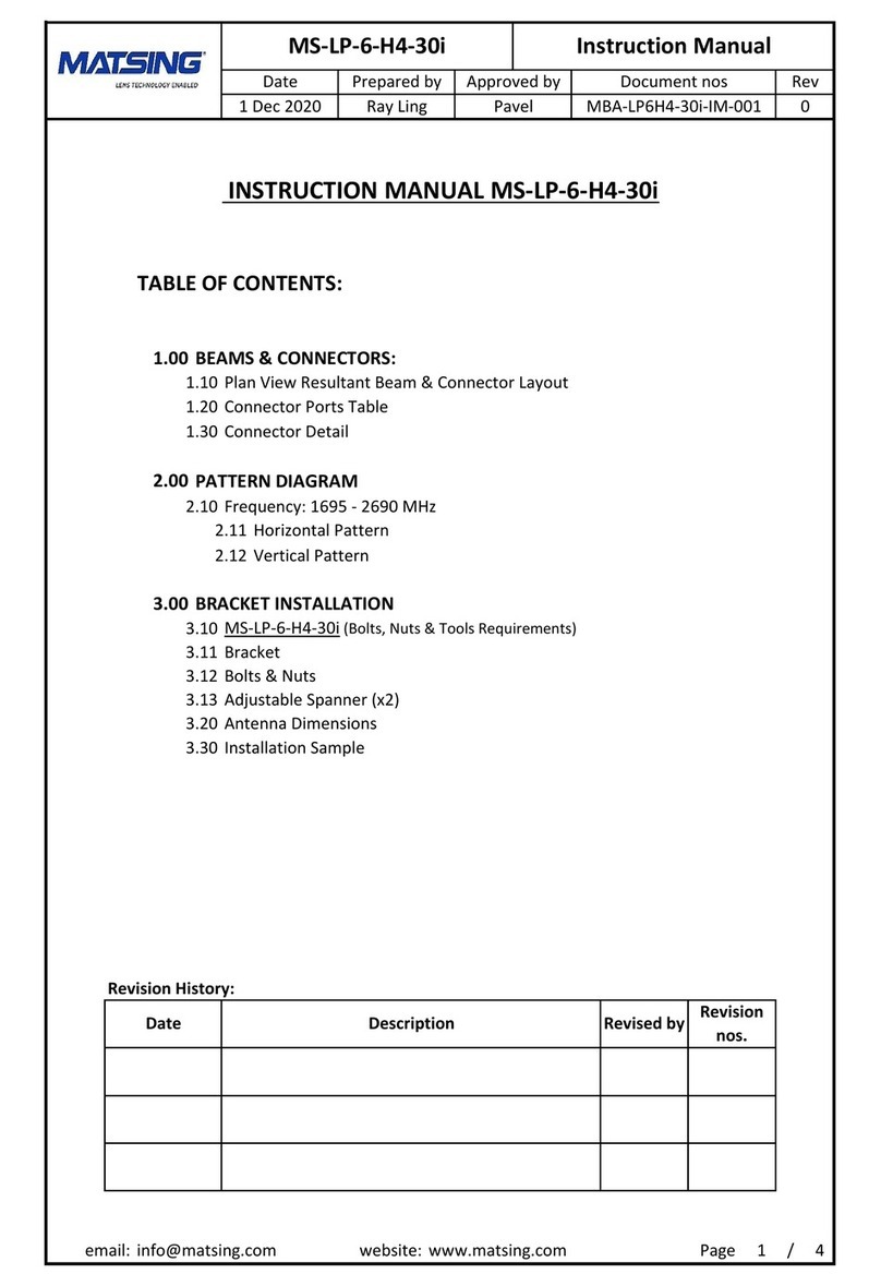 Matsing MS-LP-6-H4-30i User manual Matsing MS-LP-6-H4-30i User manual