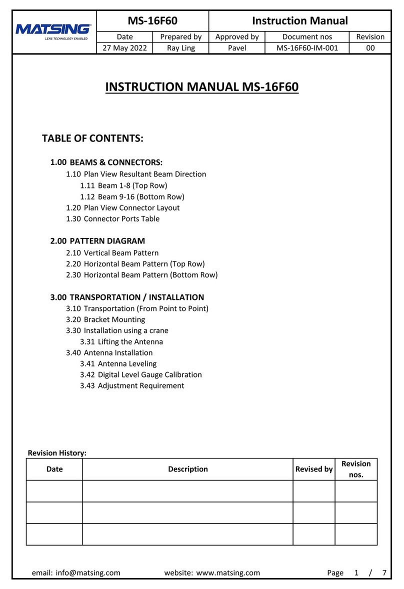 Matsing MS-16F60 User manual Matsing MS-16F60 User manual