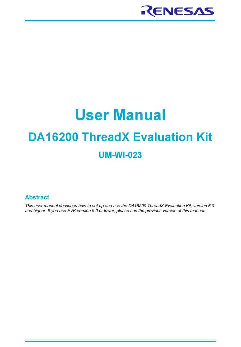 Renesas DA16200 PMOD User manual