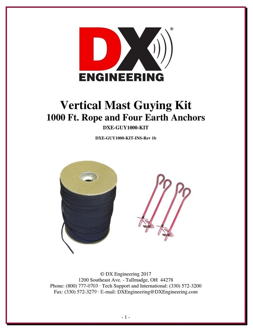 DX Engineering DXE-GUY1000-KIT quick start guide DX Engineering DXE-GUY1000-KIT quick start guide
