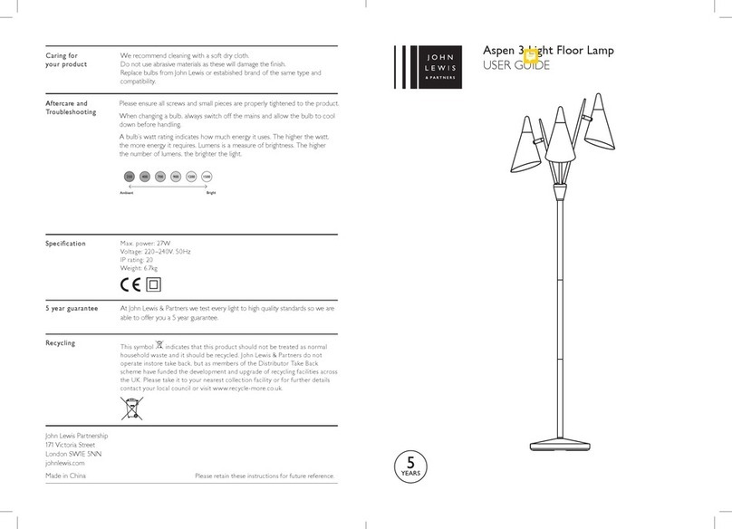 John Lewis Aspen user guide