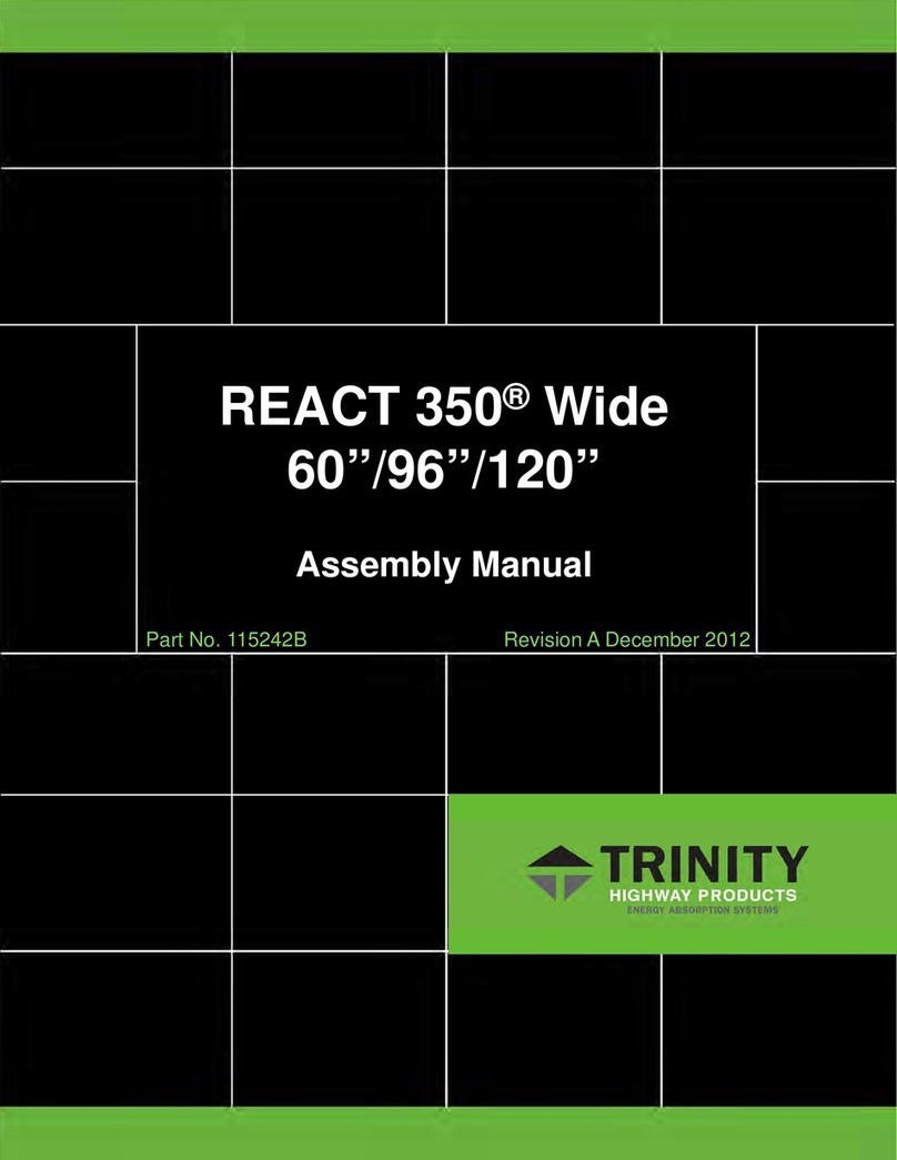 Trinity REACT 350 Assembly manual