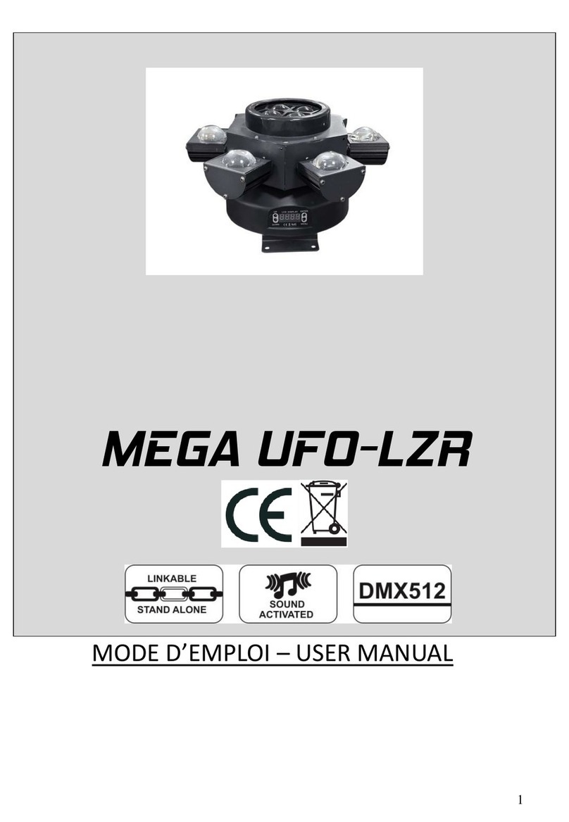 Mac Mah MEGA UFO-LZR User manual
