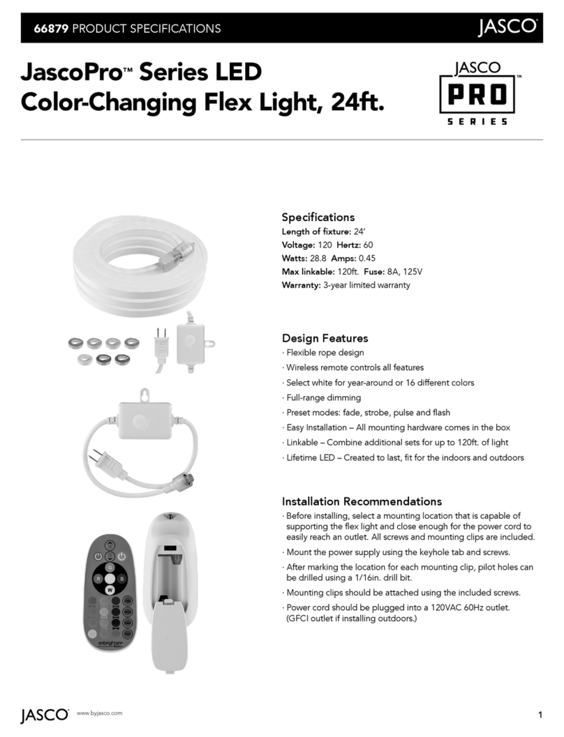 Jasco JascoPro Series Product specifications